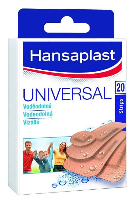 Hansaplast Universal Voděodolná náplast 20 ks