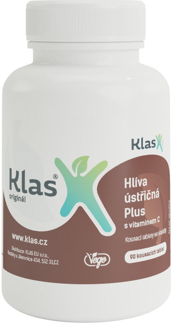 Zobrazit detail výrobku Klas Hlíva ústřičná Plus s vitaminem C 90 tablet