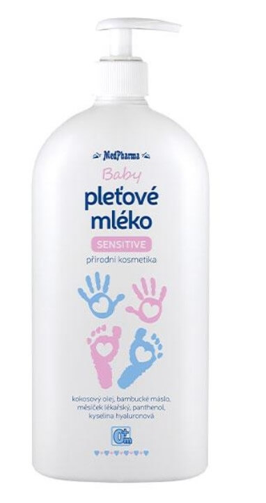 Zobrazit detail výrobku MedPharma Pleťové mléko Sensitive Baby 500 ml + 2 měsíce na vrácení zboží