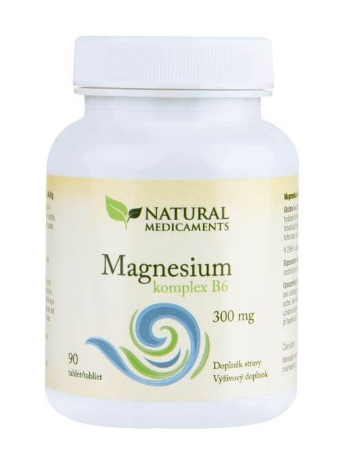 Zobrazit detail výrobku Natural Medicaments Magnesium ( hořčík ) B6 komplex 90 tablet + 2 měsíce na vrácení zboží