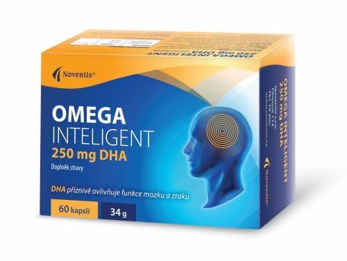 Zobrazit detail výrobku Noventis Omega Inteligent 250 mg DHA 60 kapslí + 2 měsíce na vrácení zboží