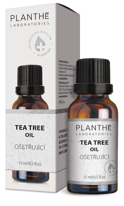Zobrazit detail výrobku PLANTHÉ Laboratories Tea Tree oil ošetřující 15 ml + 2 měsíce na vrácení zboží