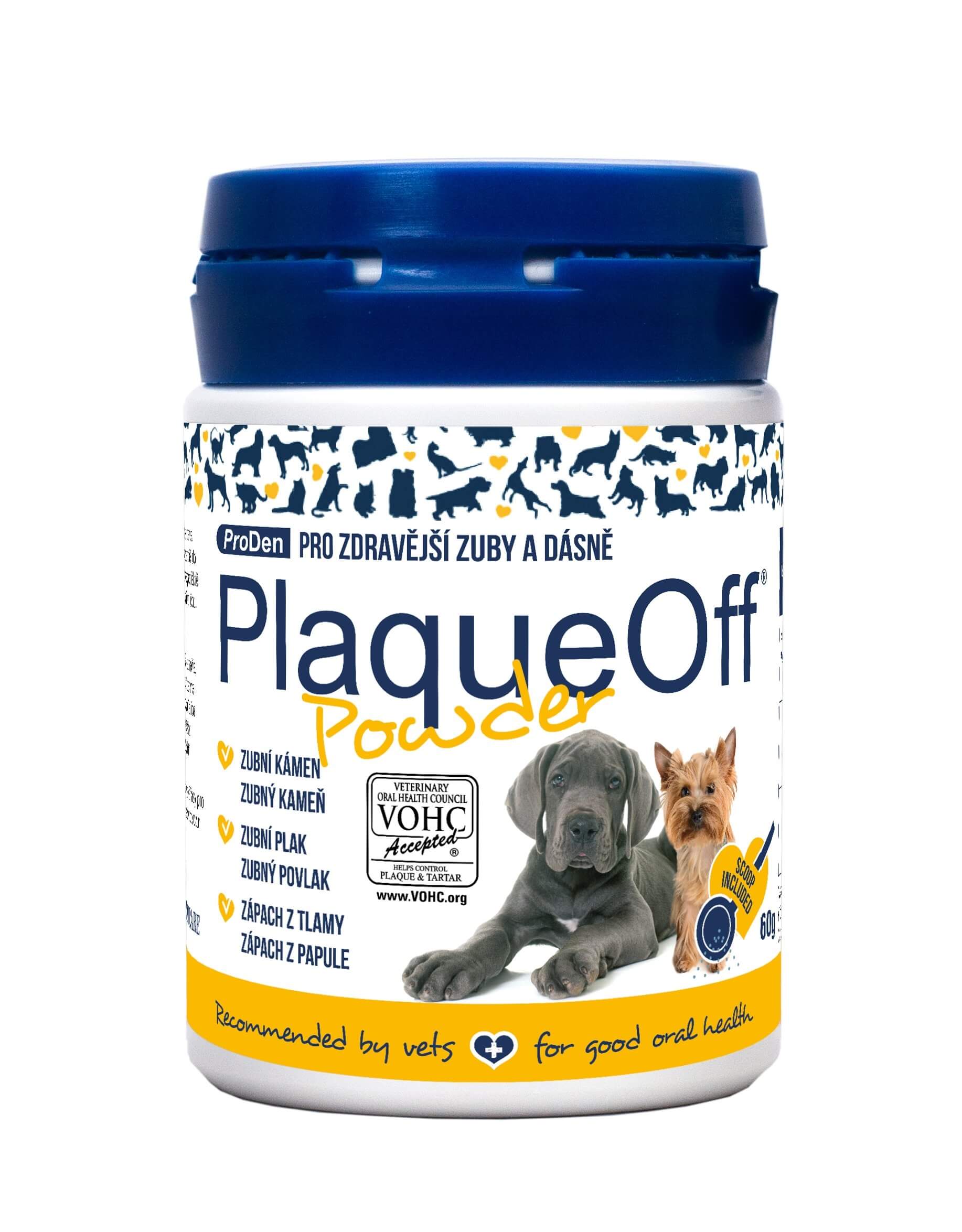 Zobrazit detail výrobku Proden PlaqueOff ProDen PlaqueOff Powder 60 g + 2 měsíce na vrácení zboží
