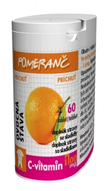 Zobrazit detail výrobku Rapeto C Vitamin Pomeranč 60 tablet Zobrazit detail výrobku Rapeto C Vitamin Pomeranč 60 tablet