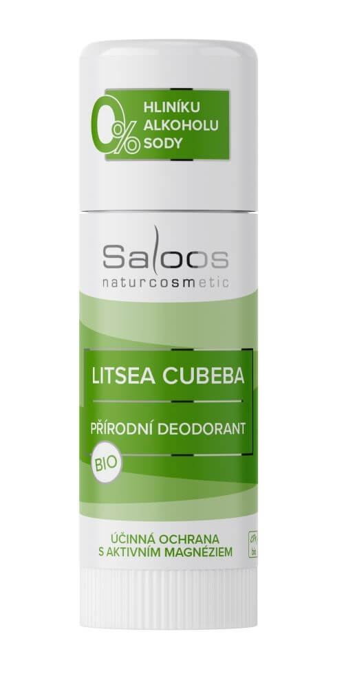 Zobrazit detail výrobku Saloos Bio přírodní deodorant Litsea cubeba 50 ml + 2 měsíce na vrácení zboží