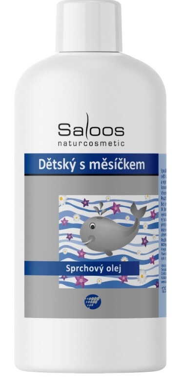 Saloos Detský s nechtíkom - sprchový olej 250 ml + 2 mesiace na vrátenie tovaru