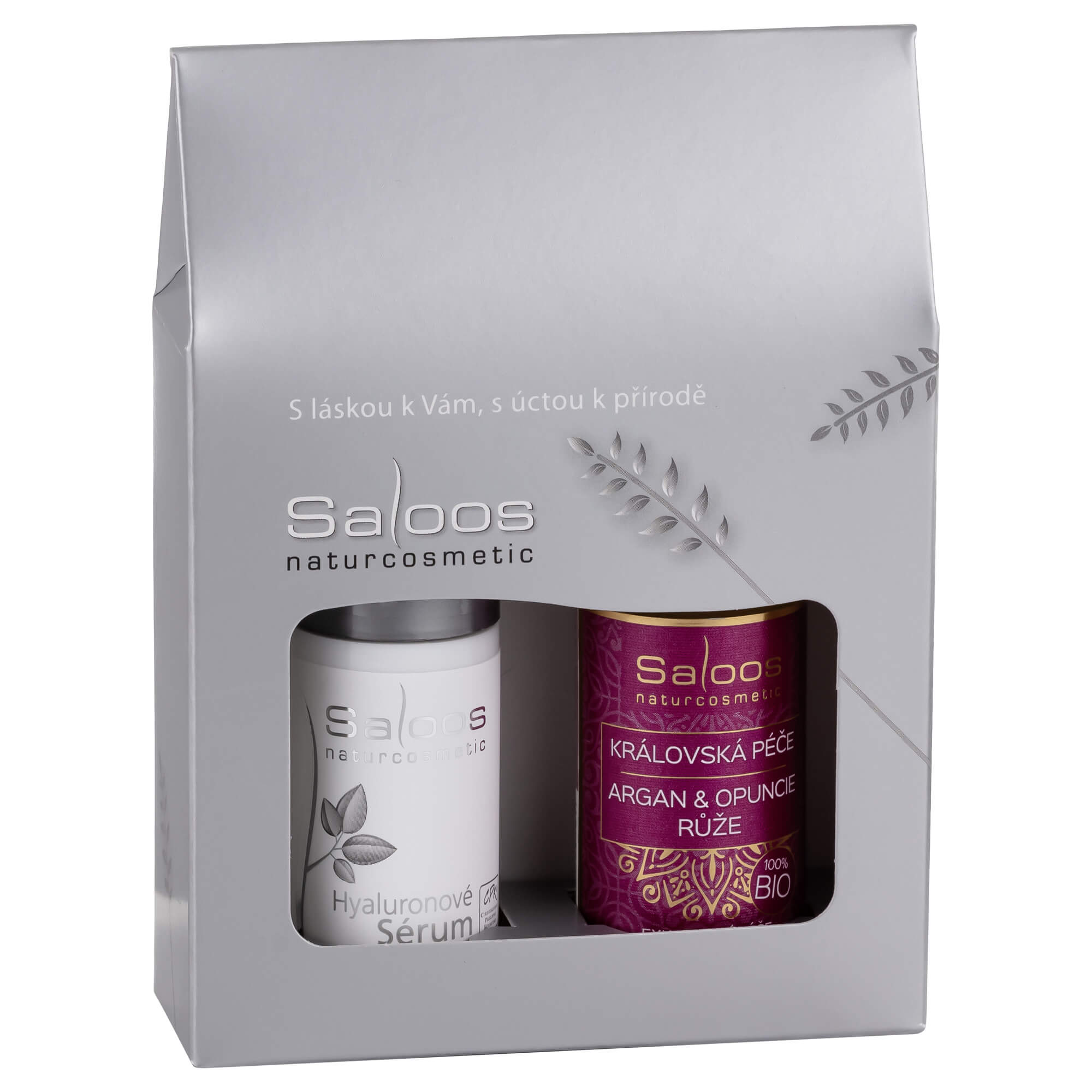 Zobrazit detail výrobku Saloos Dárkový balíček Růže & Hyaluronové sérum + 2 měsíce na vrácení zboží