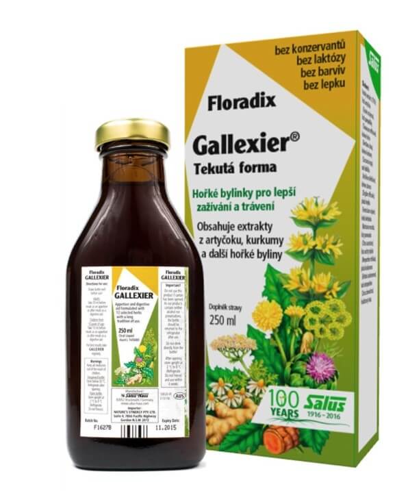 Zobrazit detail výrobku Salus Floradix Gallexier 250 ml + 2 měsíce na vrácení zboží