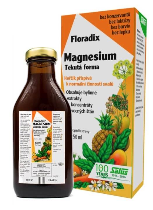 Zobrazit detail výrobku Salus Floradix Magnesium 250 ml + 2 měsíce na vrácení zboží