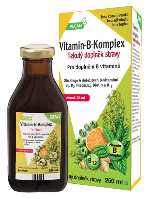 Zobrazit detail výrobku Salus Floradix Vitamin B komplex 250 ml + 2 měsíce na vrácení zboží