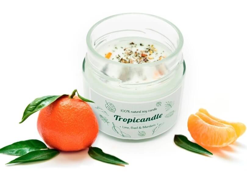 Zobrazit detail výrobku Tropikalia Tropicandle - Lime, basil & mandarin