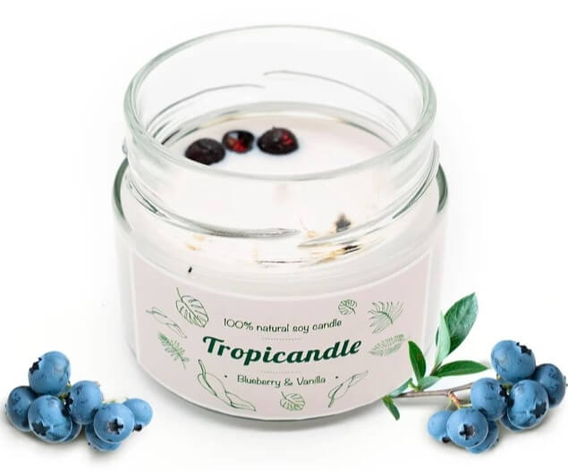 Zobrazit detail výrobku Tropikalia Tropicandle - Blueberry & vanilla