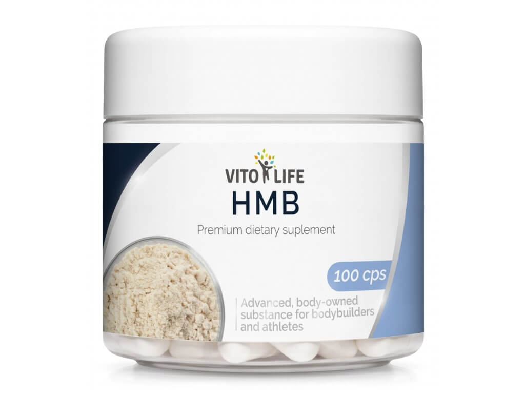 Zobrazit detail výrobku Vito life HMB 300 mg, 100 tobolek + 2 měsíce na vrácení zboží