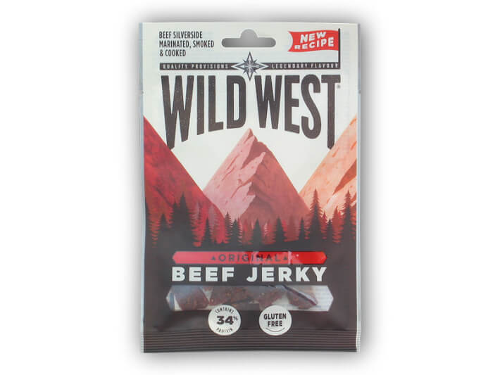 Zobrazit detail výrobku Wild West Beef Jerky Original 25 g