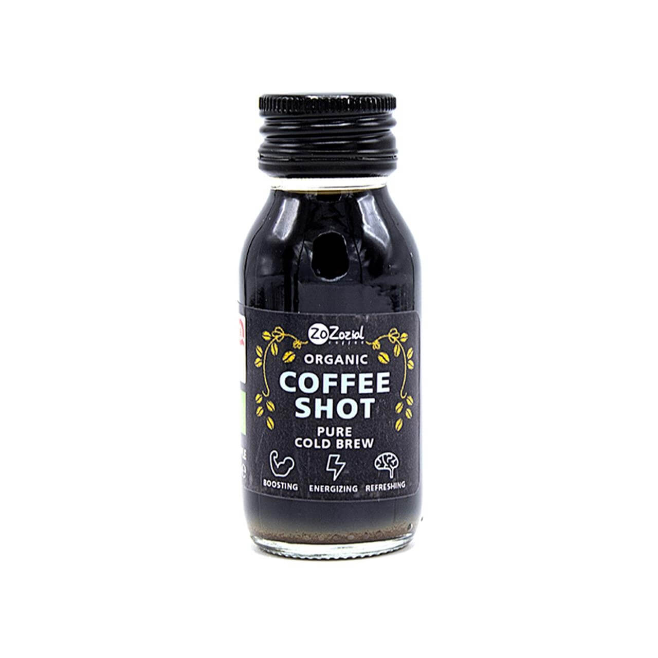 Zobrazit detail výrobku ZoZozial Coffee shot pure BIO 60 ml + 2 měsíce na vrácení zboží