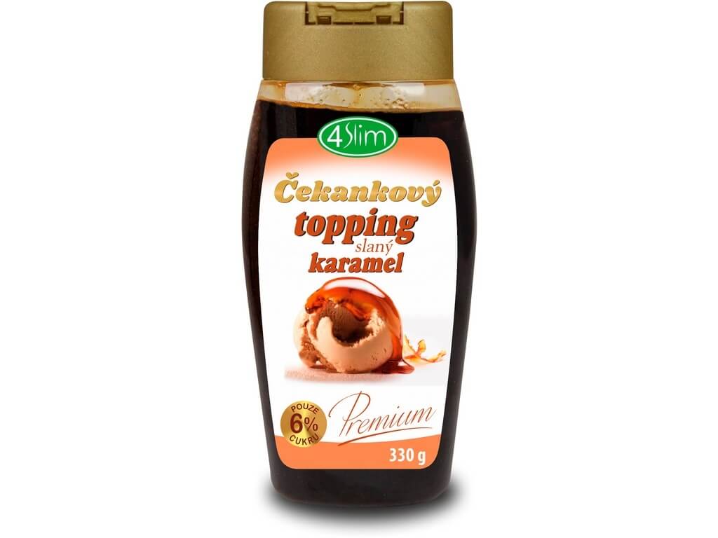 Zobrazit detail výrobku 4Slim Topping slaný karamel 330g + 2 měsíce na vrácení zboží