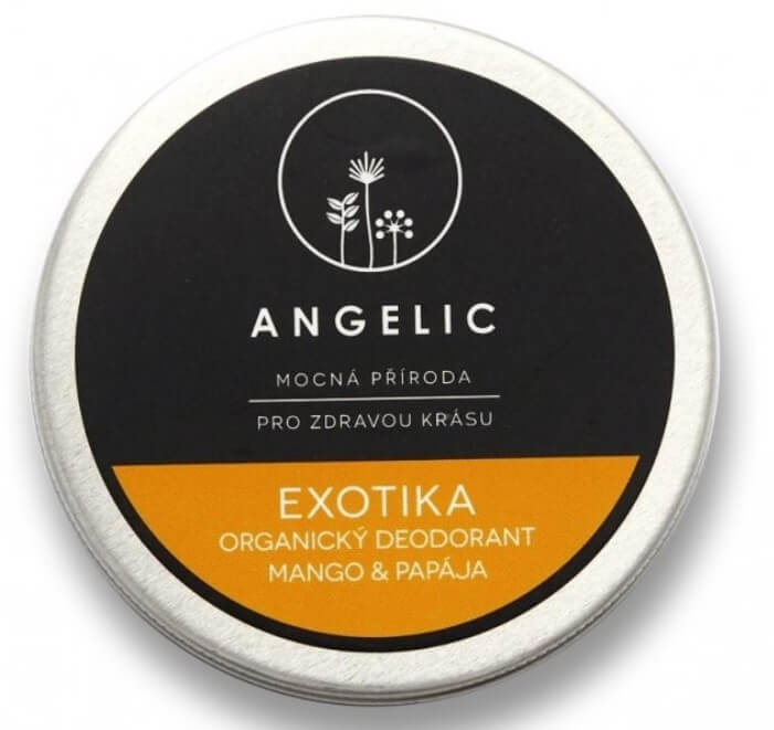 Zobrazit detail výrobku Angelic Exotika - organický deodorant mango & papája 50 ml + 2 měsíce na vrácení zboží