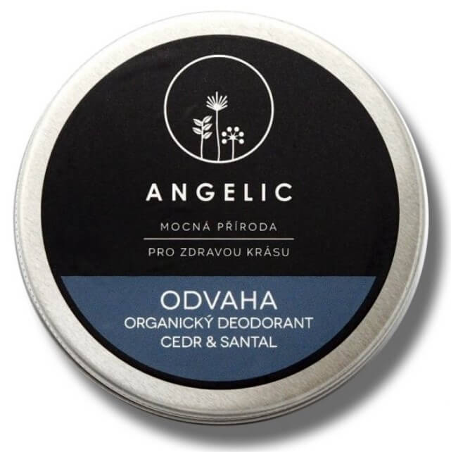 Zobrazit detail výrobku Angelic Odvaha - organický deodorant cedr & santal 50 ml + 2 měsíce na vrácení zboží