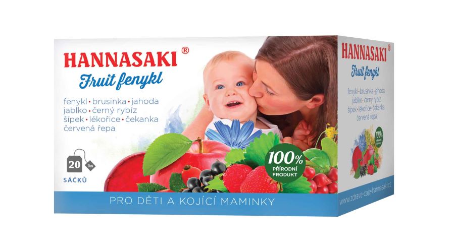 Hannasaki Fruit fenykl - pro děti a kojící maminky 40 g