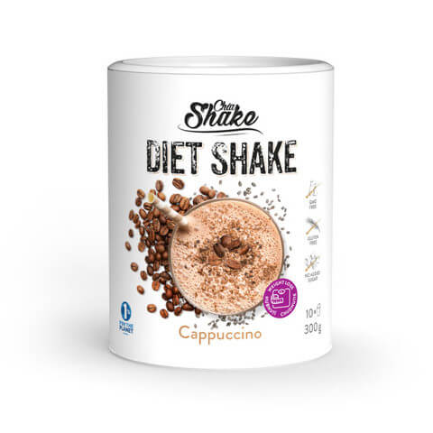 Chia shake Dietní koktejl 300 g - Příchuť Cappuccino