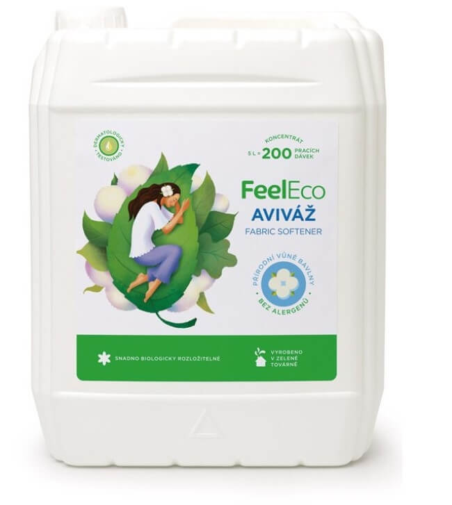 Zobrazit detail výrobku Feel Eco Aviváž bavlna 5 l Zobrazit detail výrobku Feel Eco Aviváž bavlna 5 l