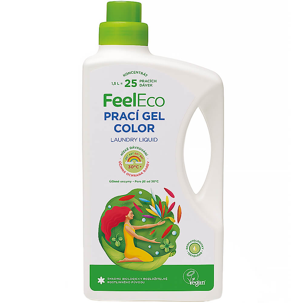Zobrazit detail výrobku Feel Eco Prací gel color 1,5 l + 2 měsíce na vrácení zboží