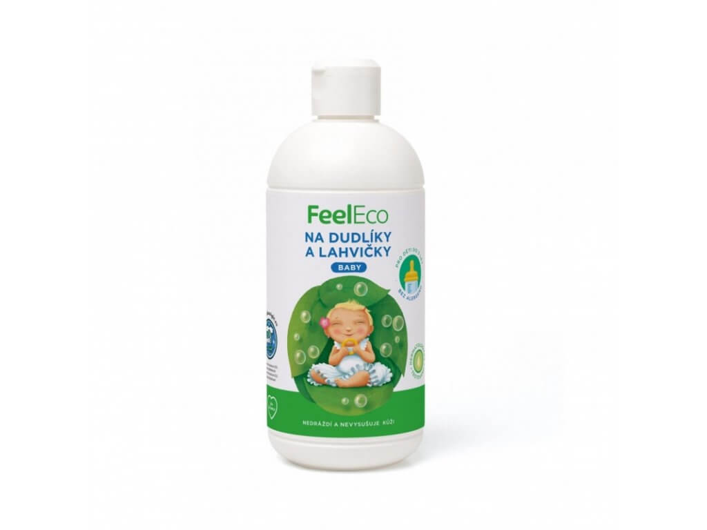 Zobrazit detail výrobku Feel Eco Prostředek na mytí dudlíků Baby 500 ml + 2 měsíce na vrácení zboží