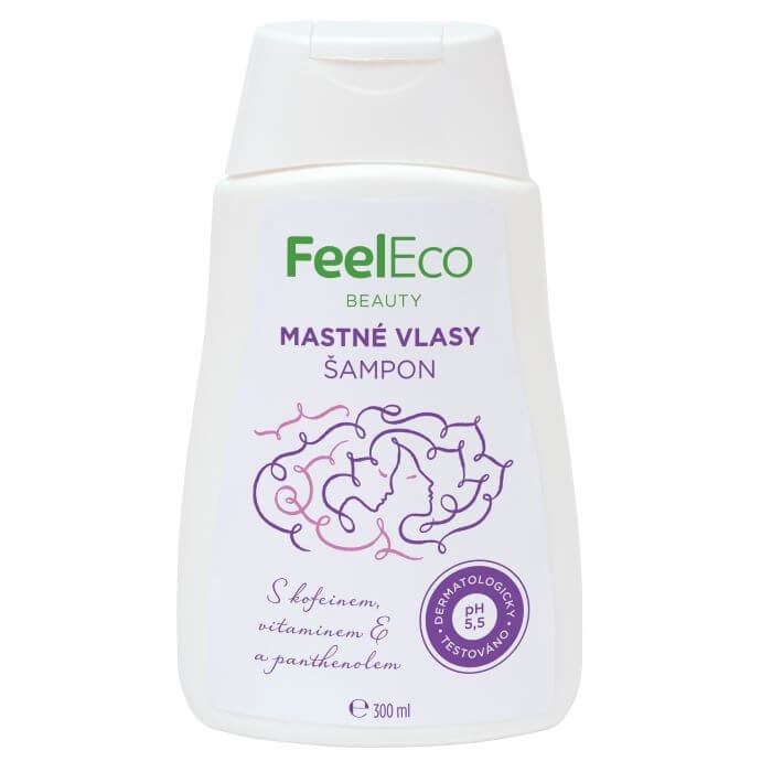 Zobrazit detail výrobku Feel Eco Vlasový šampon na mastné vlasy 300 ml + 2 měsíce na vrácení zboží