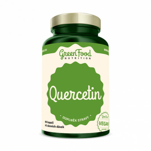 Zobrazit detail výrobku GreenFood Nutrition Quercetin 90 kapslí + 2 měsíce na vrácení zboží