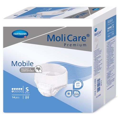 Zobrazit detail výrobku MoliCare MoliCare Mobile 6 kapek S 14 ks + 2 měsíce na vrácení zboží