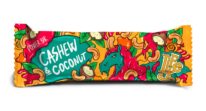 Zobrazit detail výrobku Lifelike Food Power bar cashew coconut 50 g + 2 měsíce na vrácení zboží