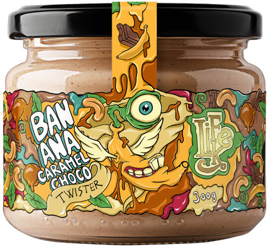 Zobrazit detail výrobku Lifelike Food Twister Banoffee 300 g + 2 měsíce na vrácení zboží
