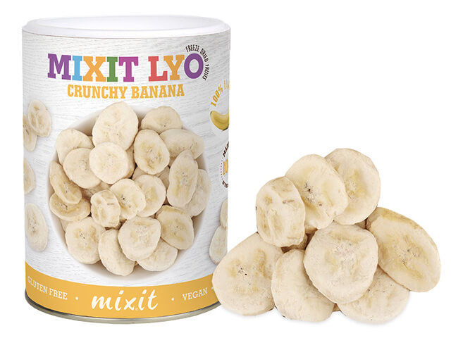 Zobrazit detail výrobku Mixit Banán - Křupavé ovoce 130 g + 2 měsíce na vrácení zboží