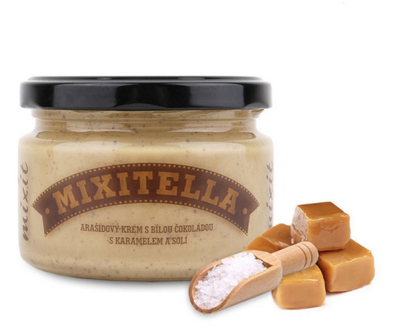 Zobrazit detail výrobku Mixit Mixitella - Arašídy se slaným karamelem 250 g