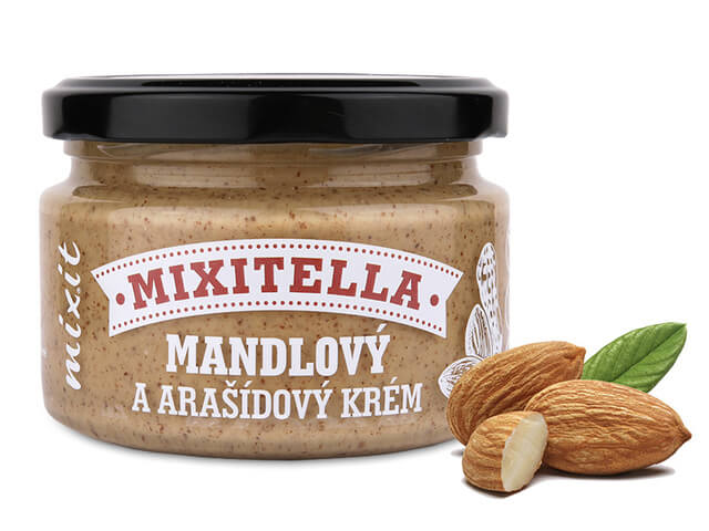 Zobrazit detail výrobku Mixit Mixitella - Mandle & arašídy 250 g + 2 měsíce na vrácení zboží