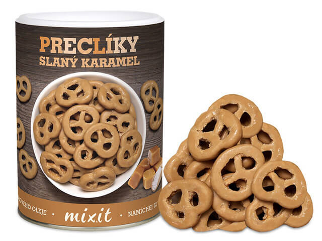 Zobrazit detail výrobku Mixit Preclíky - slaný karamel 250 g + 2 měsíce na vrácení zboží