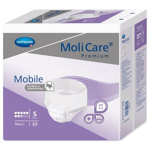 Zobrazit detail výrobku MoliCare MoliCare Mobile 8 kapek S 14 ks + 2 měsíce na vrácení zboží