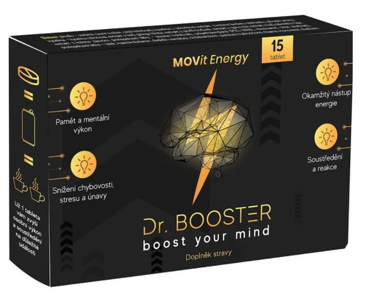 Zobrazit detail výrobku MOVit Energy Dr. Booster 15 tablet + 2 měsíce na vrácení zboží
