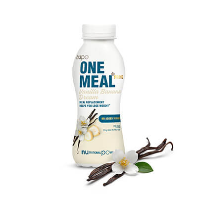 Zobrazit detail výrobku NUPO ONE MEAL + PRIME hotový nápoj Vanilla Banana Dream 372 g