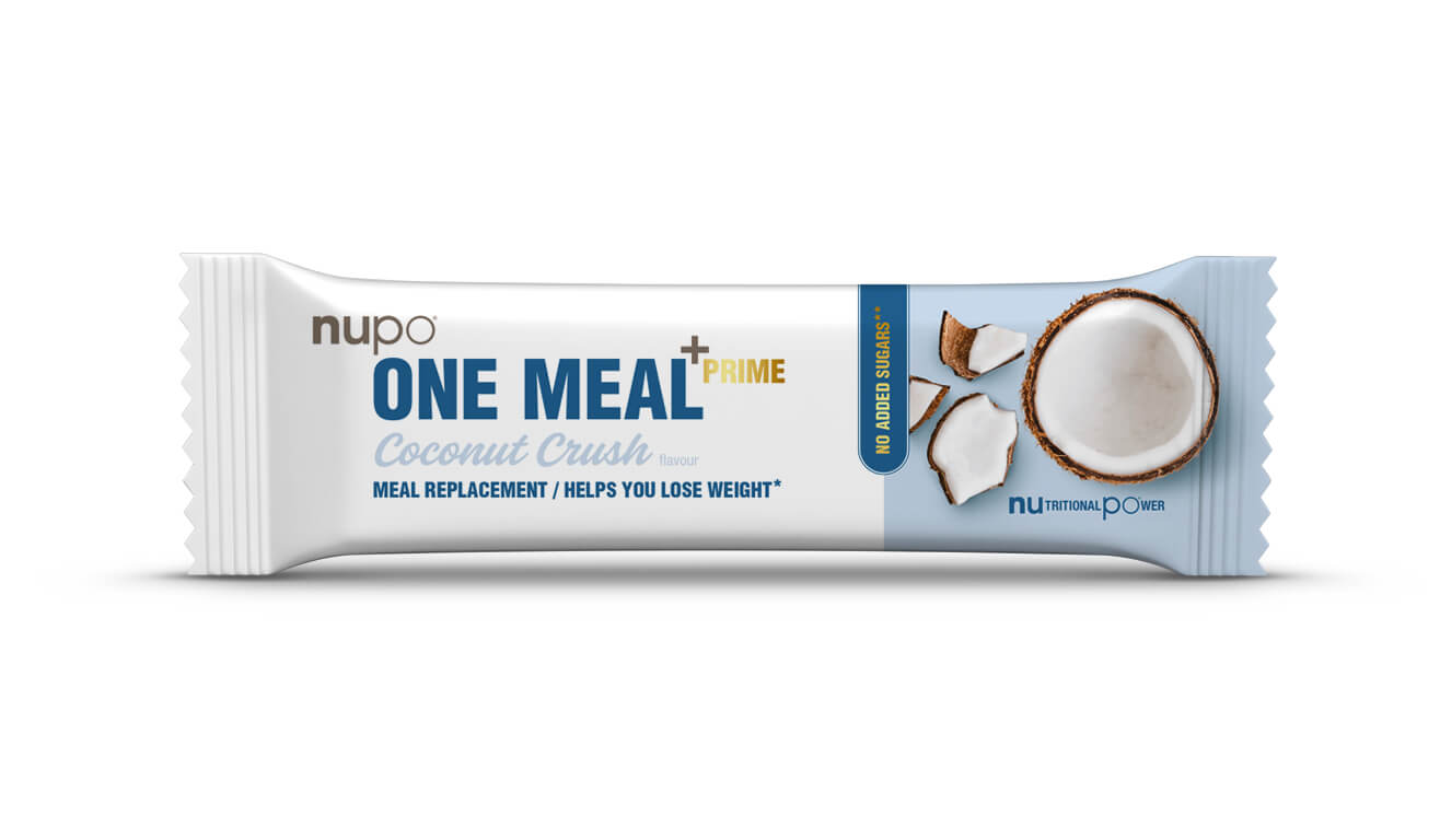 Zobrazit detail výrobku NUPO ONE MEAL + PRIME tyčinka Kokos 69 g