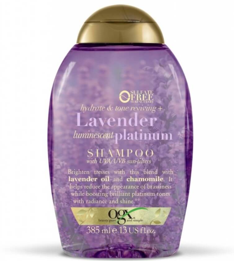 Zobrazit detail výrobku OGX Hydratační šampon Levandule s UVA/UVB filtrem 385 ml + 2 měsíce na vrácení zboží