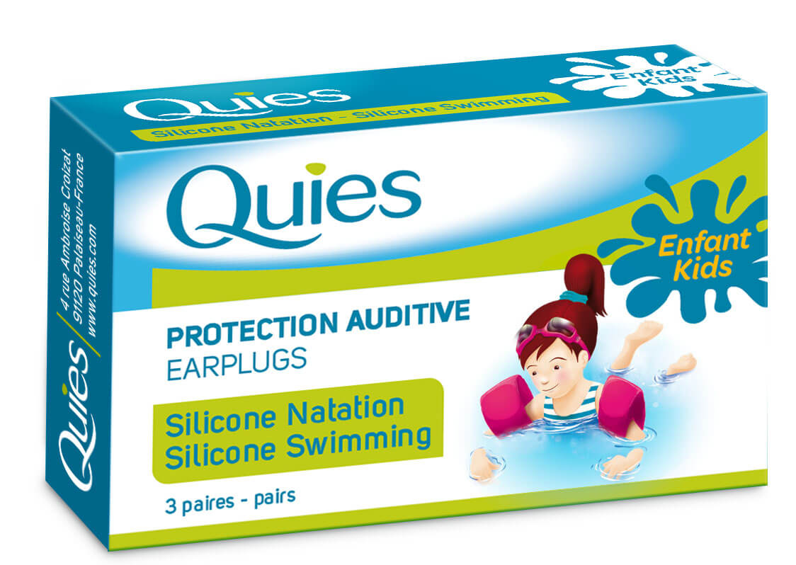 Zobrazit detail výrobku QUIES Chrániče sluchu pro děti na plavání (3 páry)