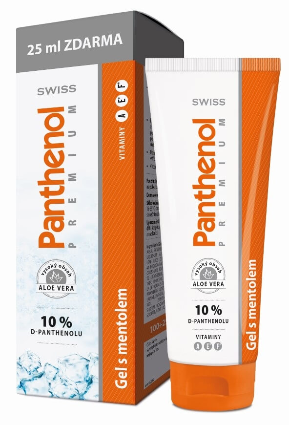 Zobrazit detail výrobku Simply You Panthenol 10% Swiss Premium gel s mentolem 100+25 ml + 2 měsíce na vrácení zboží