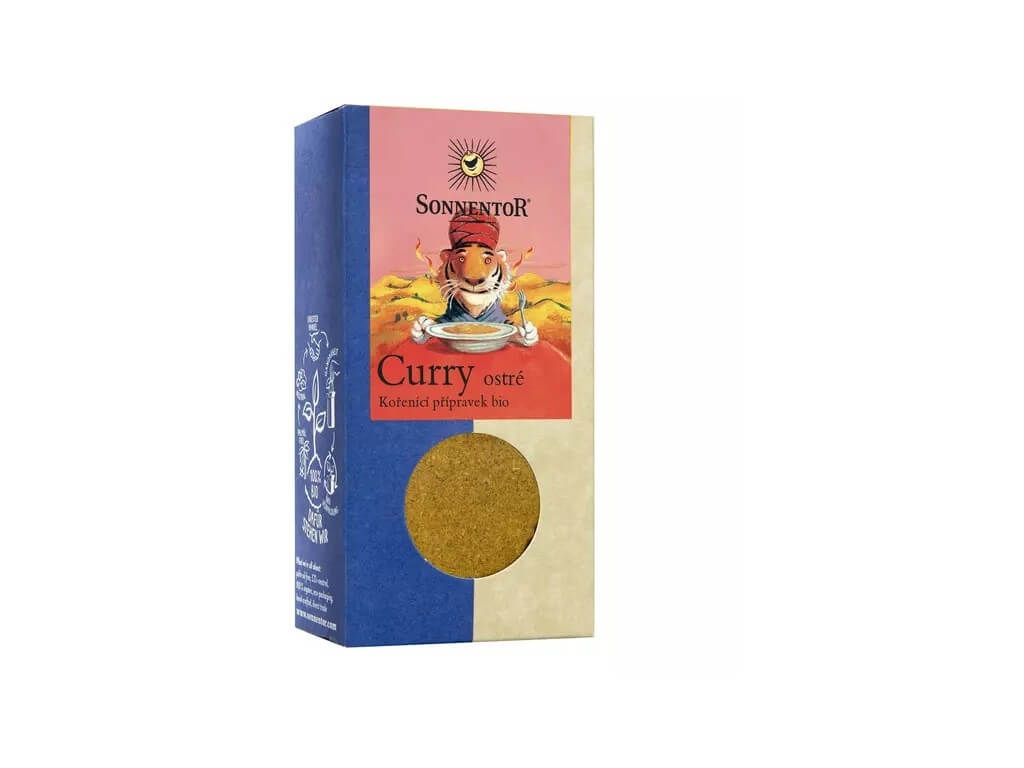 Zobrazit detail výrobku Sonnentor Bio Curry ostré 50g + 2 měsíce na vrácení zboží