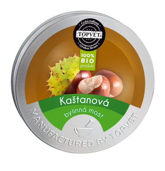 Zobrazit detail výrobku Topvet Kaštanová mast 50 ml + 2 měsíce na vrácení zboží