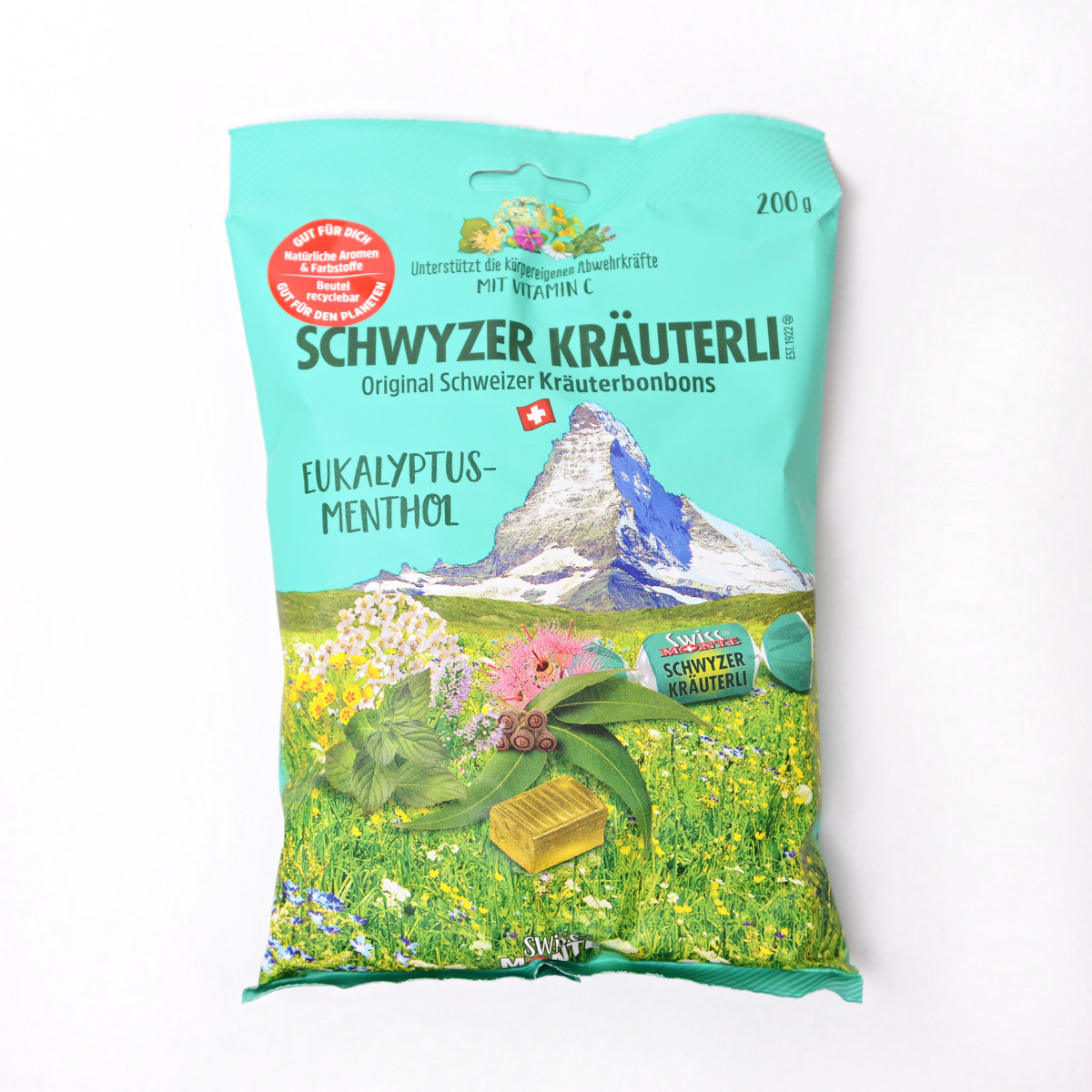 Zobrazit detail výrobku Topvet VITALP bylinné bonbony eukalyptus + mentol 200 g + 2 měsíce na vrácení zboží Zobrazit detail výrobku Topvet VITALP bylinné bonbony eukalyptus + mentol 200 g + 2 měsíce na vrácení zboží