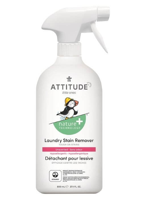 Zobrazit detail výrobku Attitude Odstraňovač skvrn Nature+ s vůní citronové kůry s rozprašovačem 800  ml + 2 měsíce na vrácení zboží