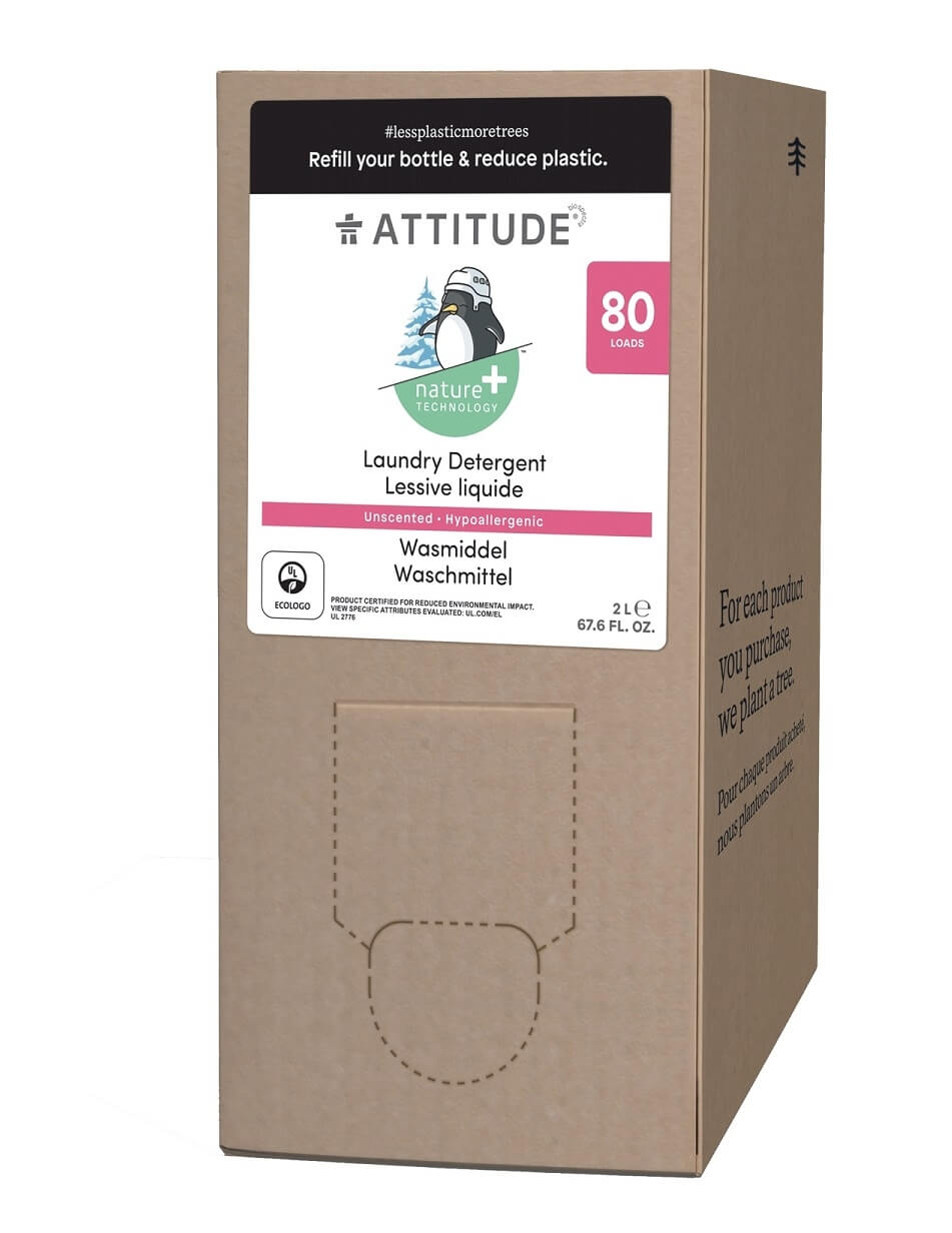 Zobrazit detail výrobku Attitude Prací gel pro děti Nature+ bez vůně - náhradní kanystr 2 l + 2 měsíce na vrácení zboží
