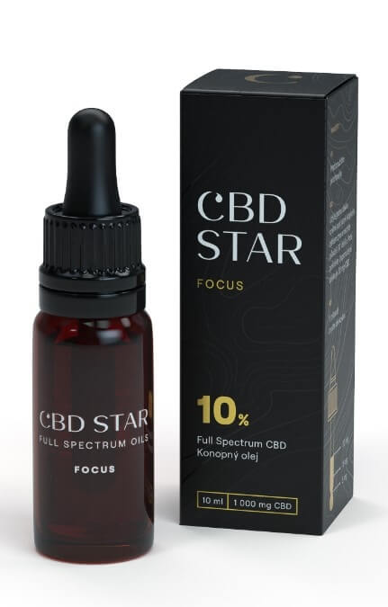 Zobrazit detail výrobku CBD STAR CBD “FOCUS” OLEJ – 10% CBD 10 ml