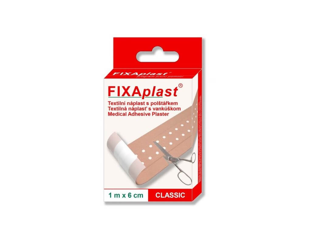 FIXAplast Náplast FIXAPLAST CLASSIC 1 m x 6 cm